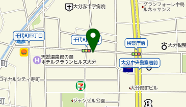 NPC24H大分都町パーキングの地図画像