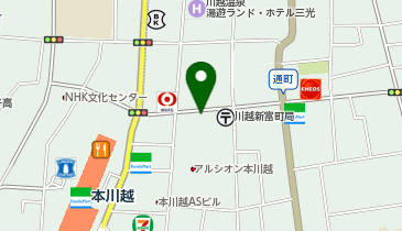 NPC24H本川越駅前パーキングの地図画像