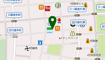 NPC24H栄3丁目第4パーキングの地図画像