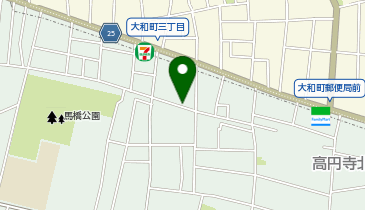 NPC24H高円寺北第3パーキングの地図画像