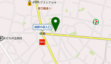 NPC24H関原1丁目パーキングの地図画像