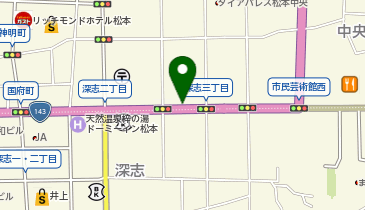 NPC24H松本中央2丁目パーキングの地図画像