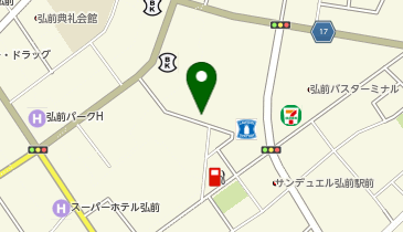 NPC24H CiiNA CiiNA弘前第2パーキングの地図画像