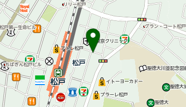 NPC24H松戸第5パーキングの地図画像
