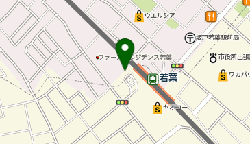 NPC24H若葉駅西口パーキングの地図画像