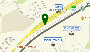 NPC24H南大沢駅前パーキングの地図画像