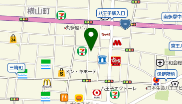 NPC24H八王子第7パーキングの地図画像
