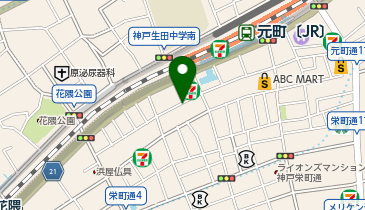 NPC24H神戸元町通3丁目パーキングの地図画像