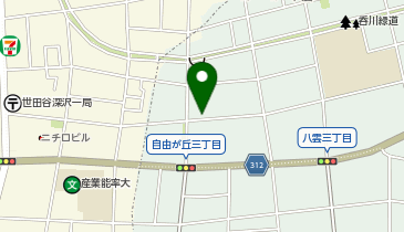 NPC24H八雲3丁目パーキングの地図画像