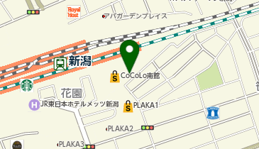 NPC24H新潟駅南駐車場の地図画像