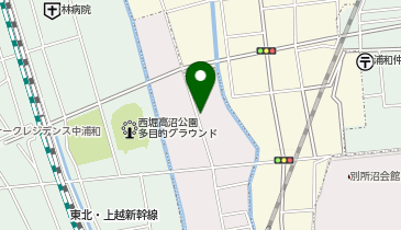 NPC24H中浦和駅東口パーキングの地図画像