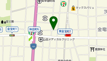 NPC24H岐阜吉津町パーキングの地図画像