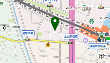 NPC24H金山第4パーキングの地図画像