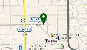 NPC24H塚口駅北第2パーキングの地図画像