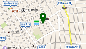 NPC24H東浅草2丁目パーキングの地図画像