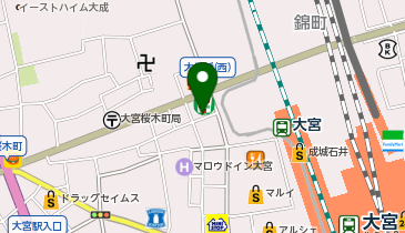 NPC24H大宮桜木町2丁目第4パーキングの地図画像
