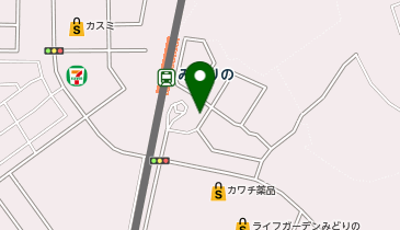 NPC24Hみどりの駅前第2パーキングの地図画像