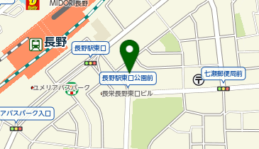 NPC24H長野駅東口第16パーキングの地図画像