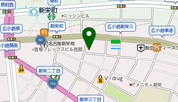 新栄パーキング1の地図画像