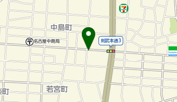 NPC24H中島町3丁目パーキングの地図画像
