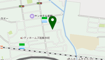 NPC24H船橋本町第3パーキングの地図画像
