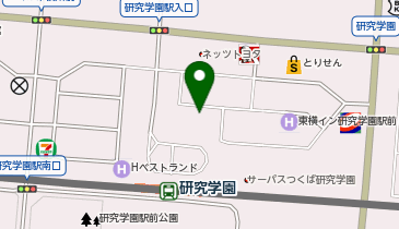 NPC24H研究学園駅前第4パーキングの地図画像