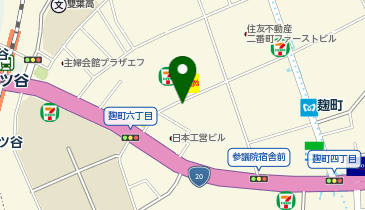 NPC24H四谷メディカルキューブパーキングの地図画像