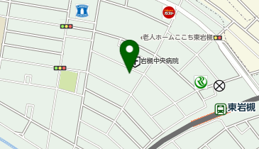 NPC24H東岩槻駅北口第2パーキングの地図画像
