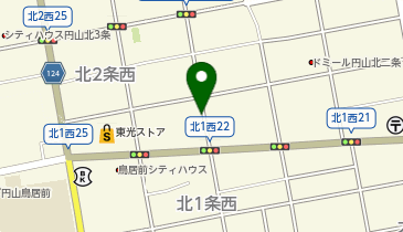 NPC24H北1西23パーキングの地図画像