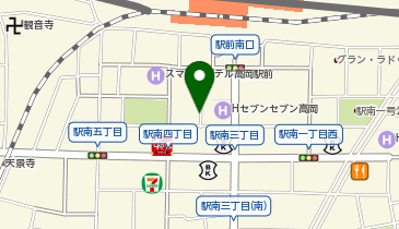 NPC24H高岡駅南第2パーキングの地図画像