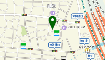 NPC24H則武第3パーキングの地図画像