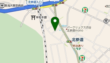 NPC24H千駄ケ谷4丁目パーキングの地図画像