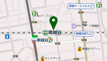 NPC24H南越谷1丁目パーキングの地図画像