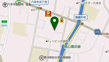 NPC24H六本木5丁目第1パーキングの地図画像