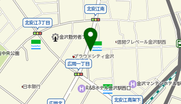 NPC24H金沢駅西口第2パーキングの地図画像