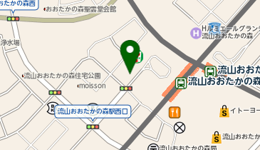 NPC24Hおおたかの森西1丁目パーキングの地図画像