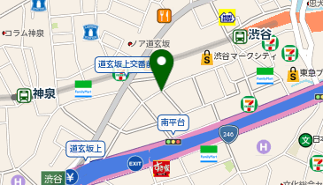 NPC24H道玄坂1丁目パーキングの地図画像