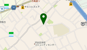 NPC24H渋谷本町4丁目パーキングの地図画像