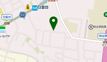 NPC24H白金台3丁目パーキングの地図画像