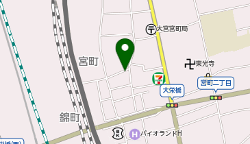 NPC24H大宮宮町第3パーキングの地図画像