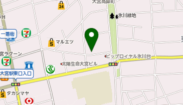 NPC24H大宮大門町3丁目パーキングの地図画像