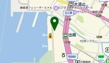 NPC24H長崎出島町第2パーキングの地図画像