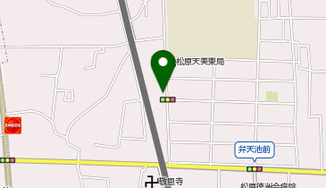 NPC24H河内天美駅北第2パーキングの地図画像