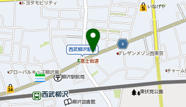 NPC24H保谷町パーキングの地図画像