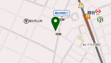 NPC24H越谷駅西口第4パーキングの地図画像