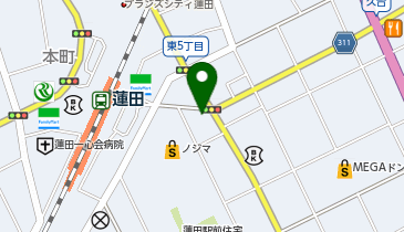 NPC24H蓮田駅東口第3パーキングの地図画像