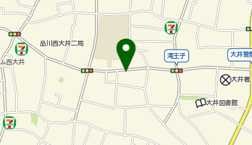 NPC24H大井5丁目パーキングの地図画像