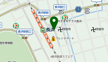 NPC24Hモンデクール長浜パーキングの地図画像