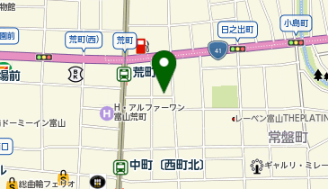 NPC24H富山蛯町パーキングの地図画像