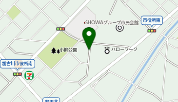 加古川市営駐車場の地図画像